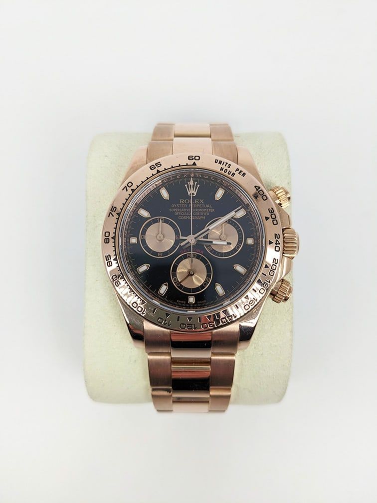 Rolex Daytona 116505 Rose Gold, pre-owned watch