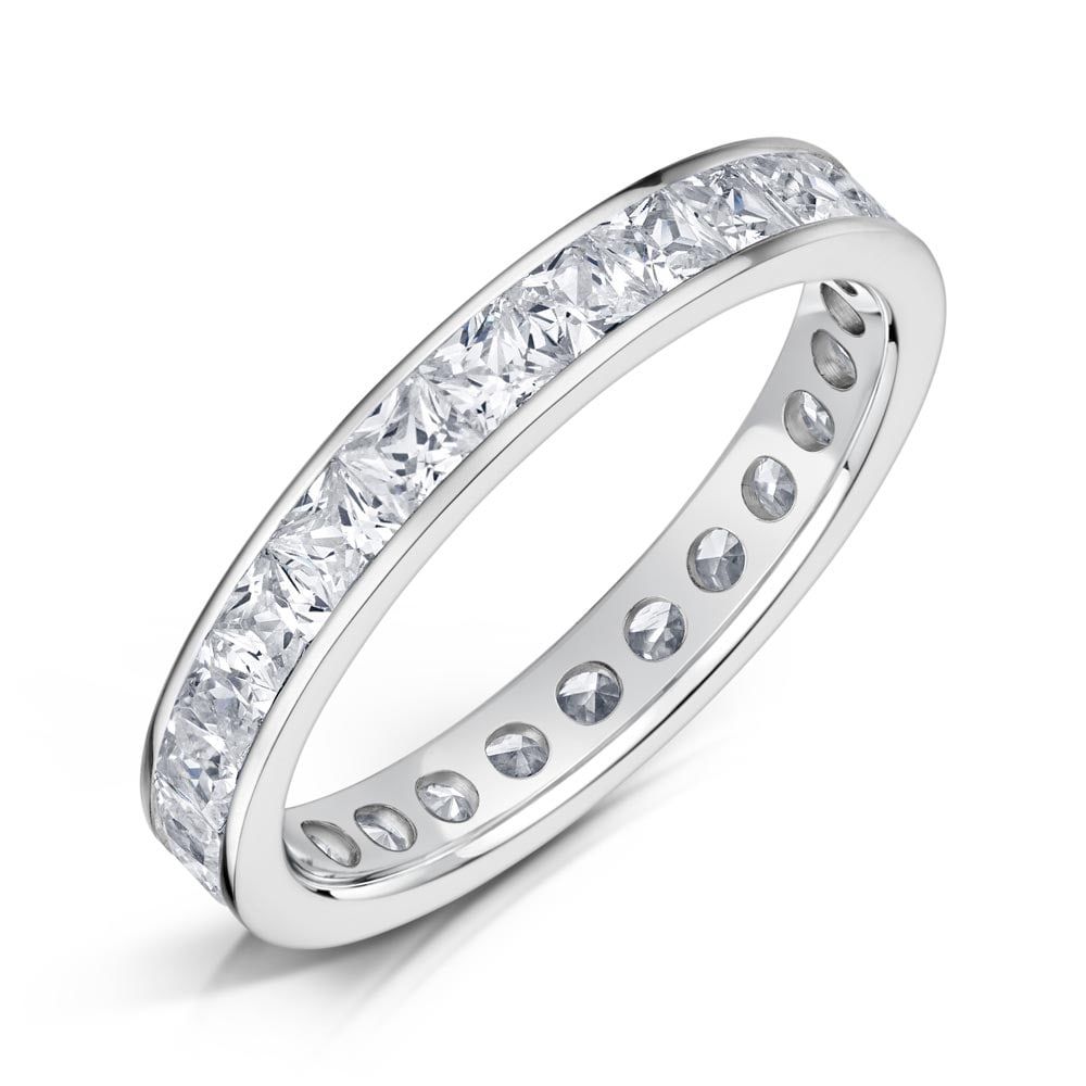 Cecilia, full channel set eternity ring