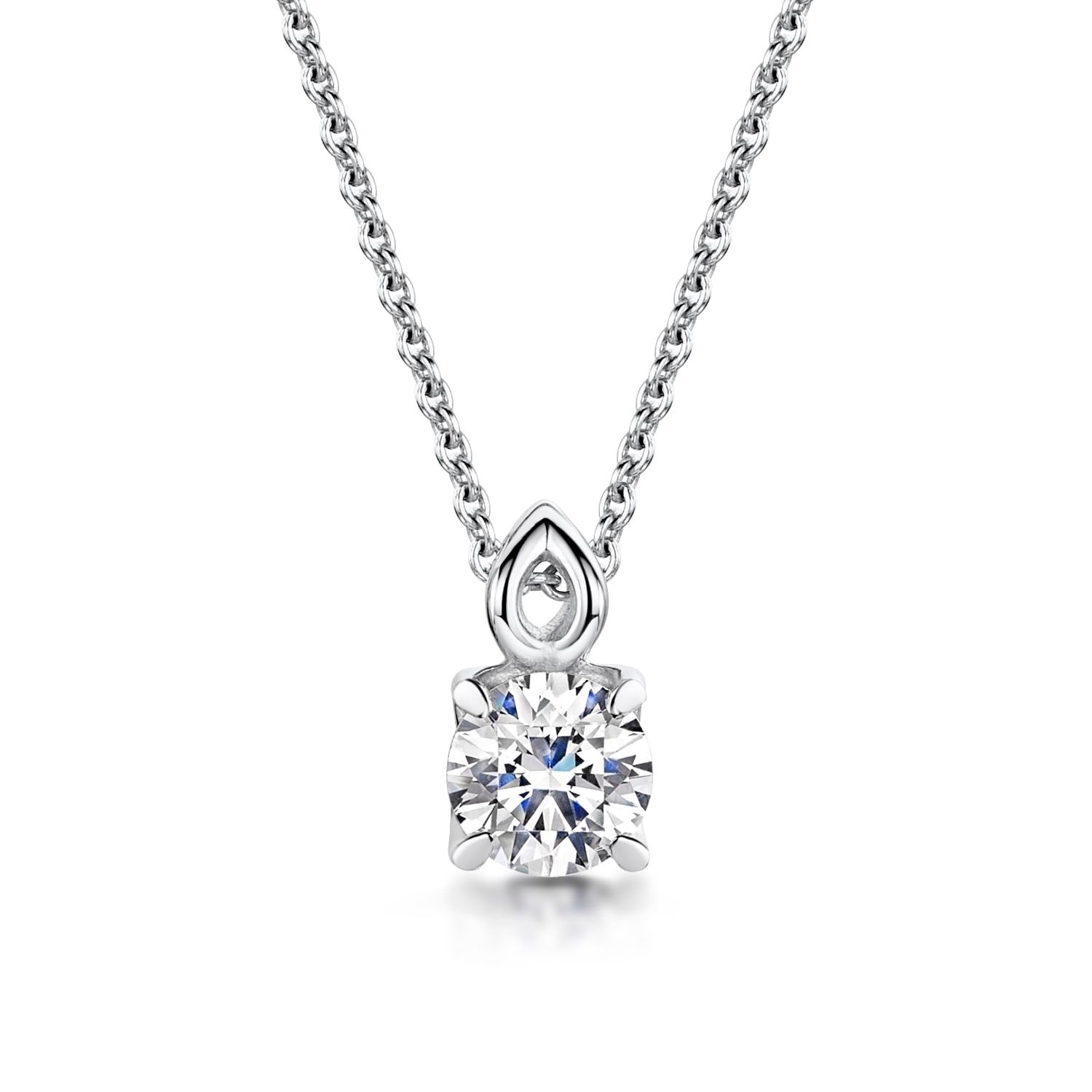 Donatella, diamond pendant