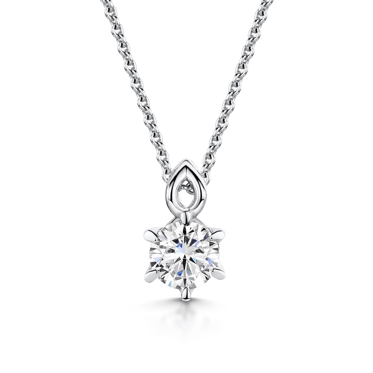 Fllippa, diamond pendant