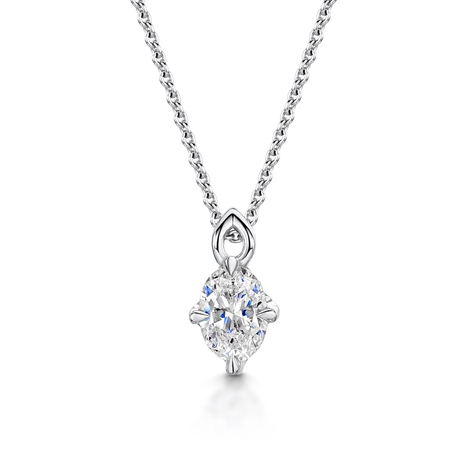 Genevra, diamond pendant