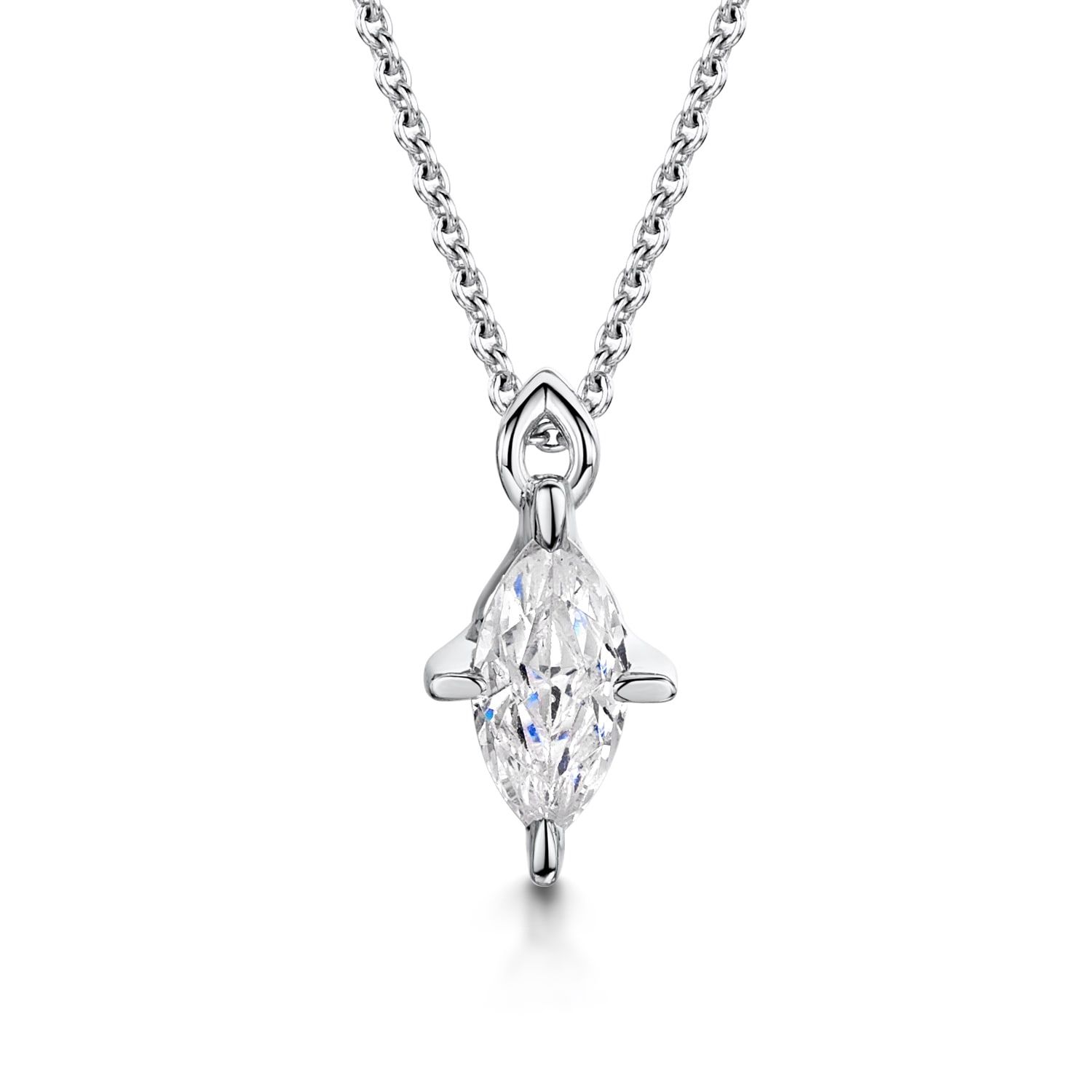 Celestina, diamond pendant