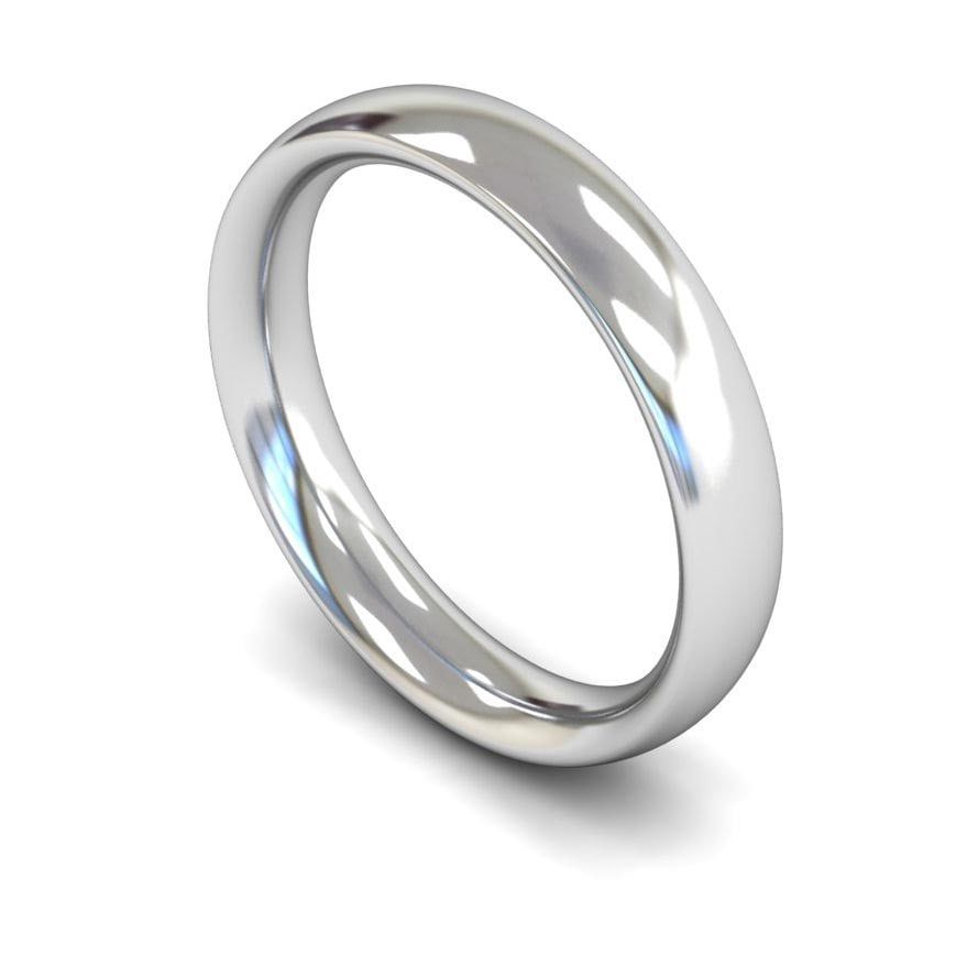 4mm Heavy Traditional Court Wedding Ring, 4mm traditional court wedding ring