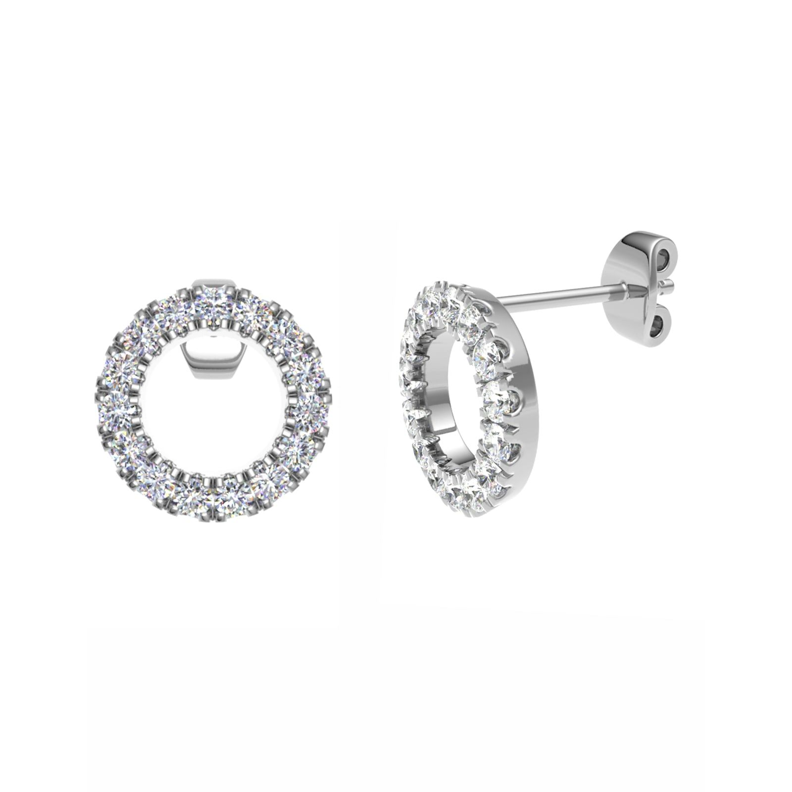 Azzuro, diamond earring