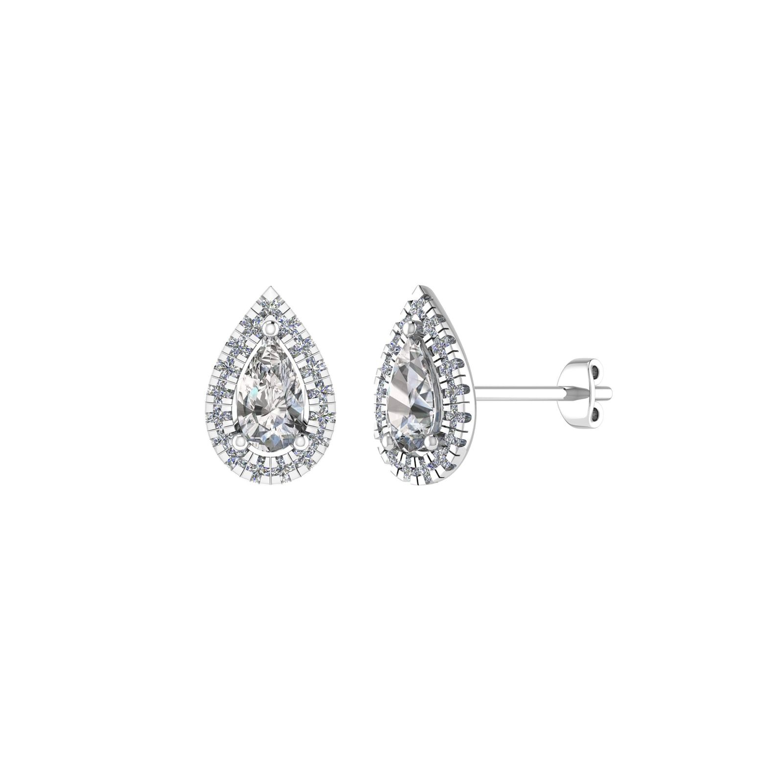 Elenora, diamond earring
